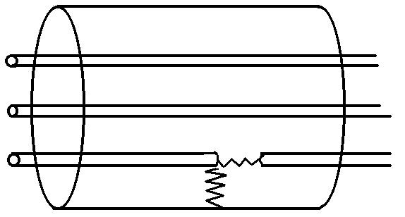 一相斷線(xiàn)并接地電纜 一相斷線(xiàn)并接地電纜